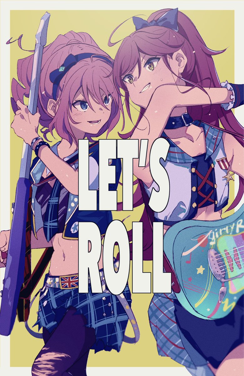 sakuraba rola and otoshiro seira (aikatsu! and 1 more) drawn by shiontaso