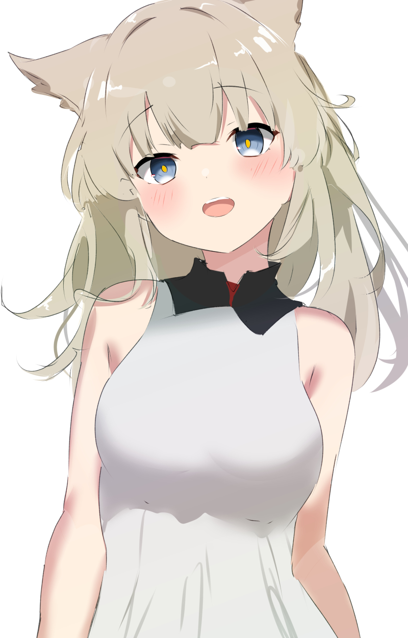 perlica (arknights and 1 more) drawn by raifu_(rf)