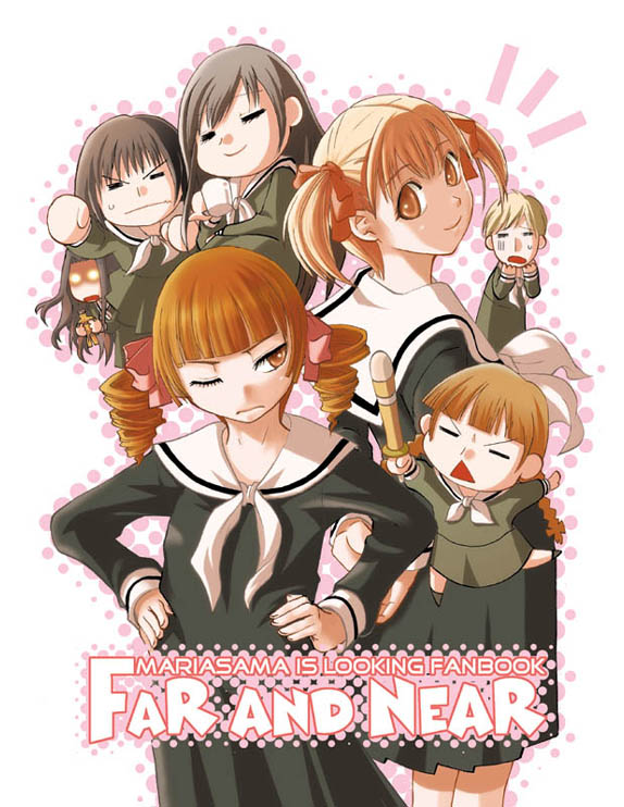 fukuzawa yumi, shimazu yoshino, ogasawara sachiko, matsudaira touko, nijou noriko, and 2 more (maria-sama ga miteru) drawn by takenoko_seijin