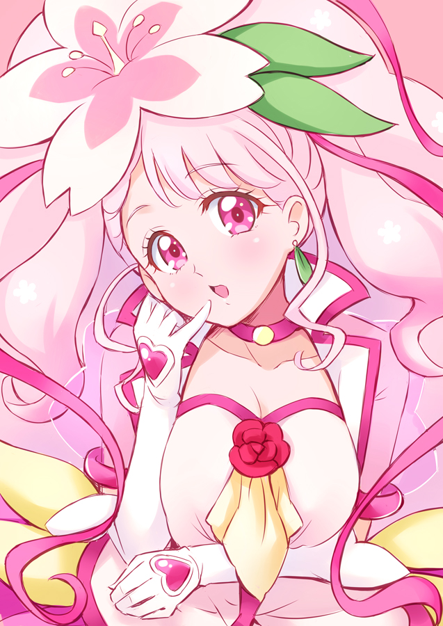 hanadera nodoka, cure grace, and super cure grace (precure and 3 more) drawn by mini_koala