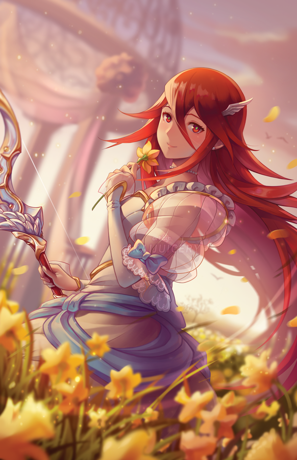 cordelia (fire emblem and 2 more) drawn by kaijuicery