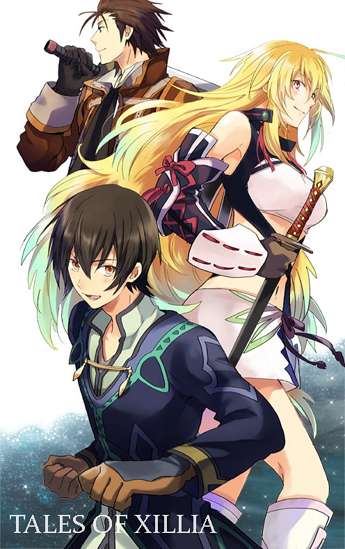milla maxwell, jude mathis, and alvin (tales of and 1 more) drawn by aotsuki_ren