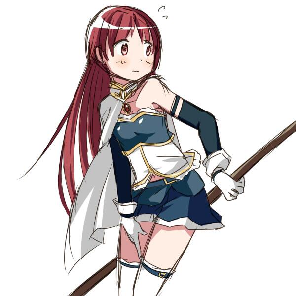miki sayaka and sakura kyoko (mahou shoujo madoka magica and 1 more) drawn by kyabechi