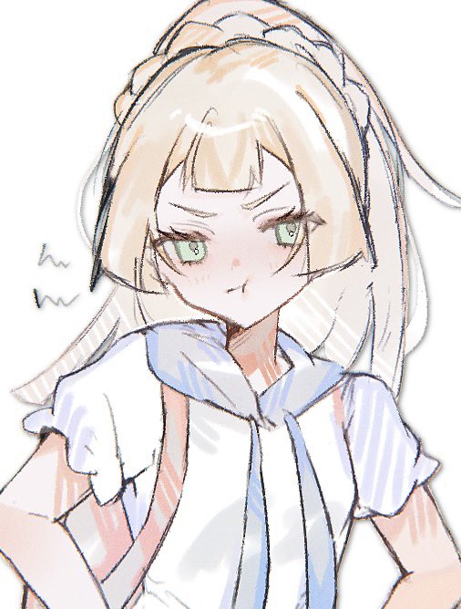 lillie (pokemon and 1 more) drawn by c0smi5