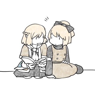 mizuhashi parsee and kurodani yamame (touhou) drawn by sabakan_(iizuka48)