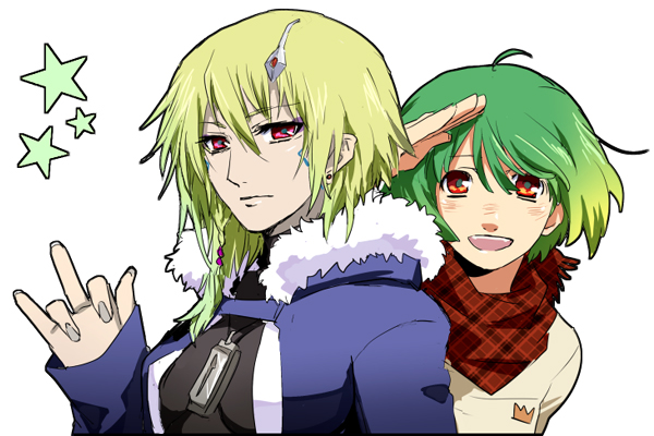 ranka lee and brera sterne (macross and 1 more) drawn by cero_(cerocero)