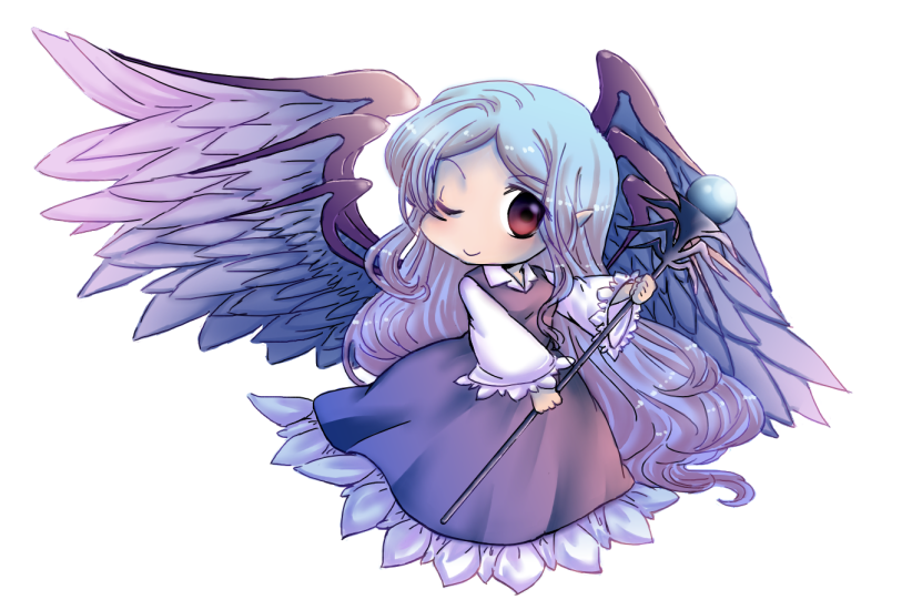 sariel (touhou) drawn by muutzi