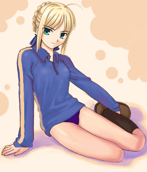 artoria pendragon and saber (fate and 1 more)