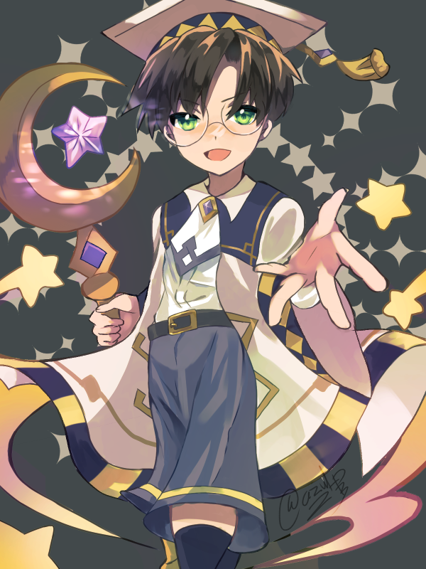 klug (puyopuyo and 2 more) drawn by azul_p23