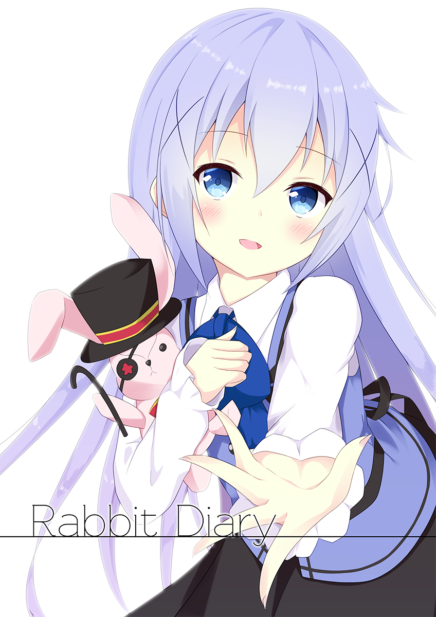 kafuu chino (gochuumon wa usagi desu ka?) drawn by chigusa_(soprano1995)