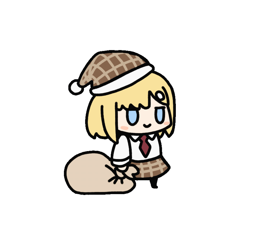 watson amelia (hololive and 1 more) drawn by fuwafuwa_35