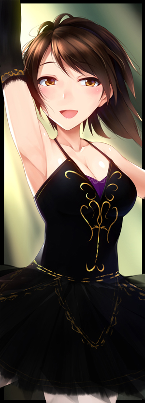 ayase honoka (idolmaster and 1 more) drawn by yuki_usagi_(mofurafu)