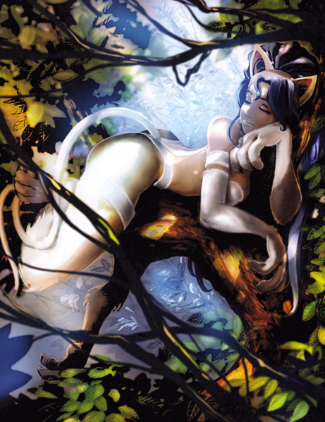 felicia (darkstalkers) drawn by erufan