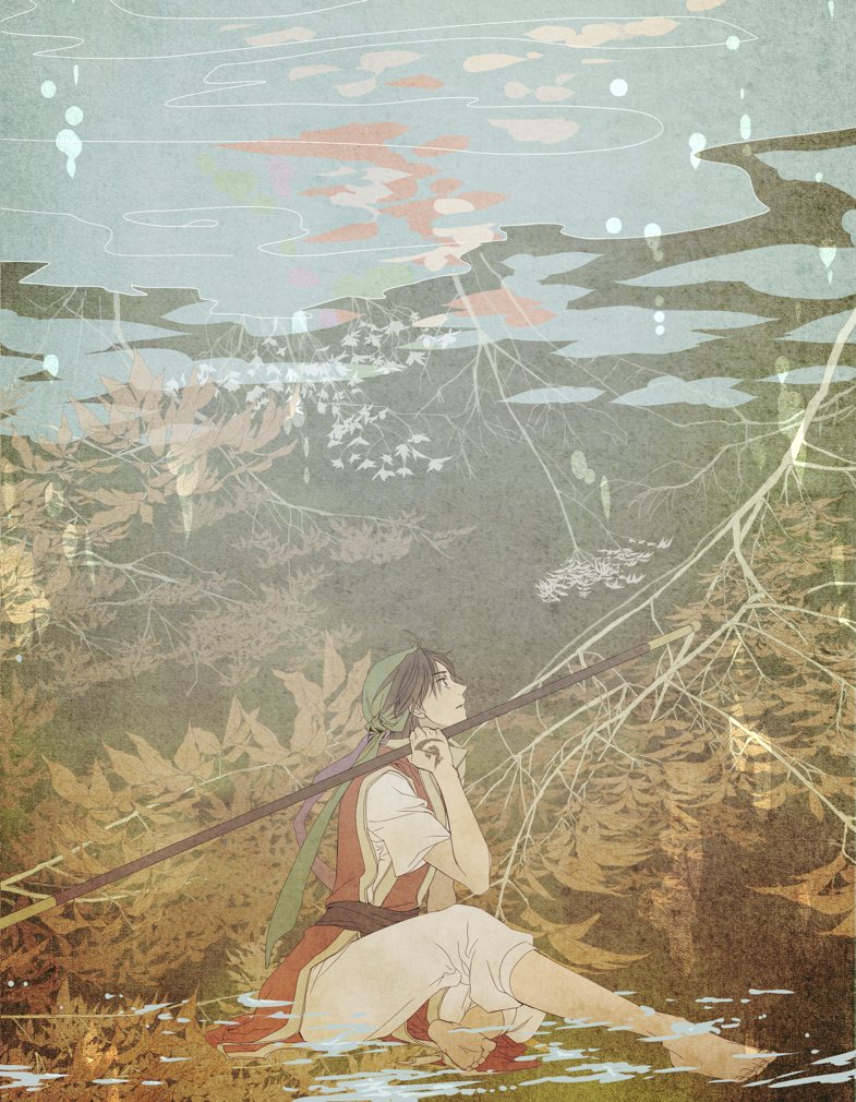 tir mcdohl (gensou suikoden and 1 more) drawn by moge3