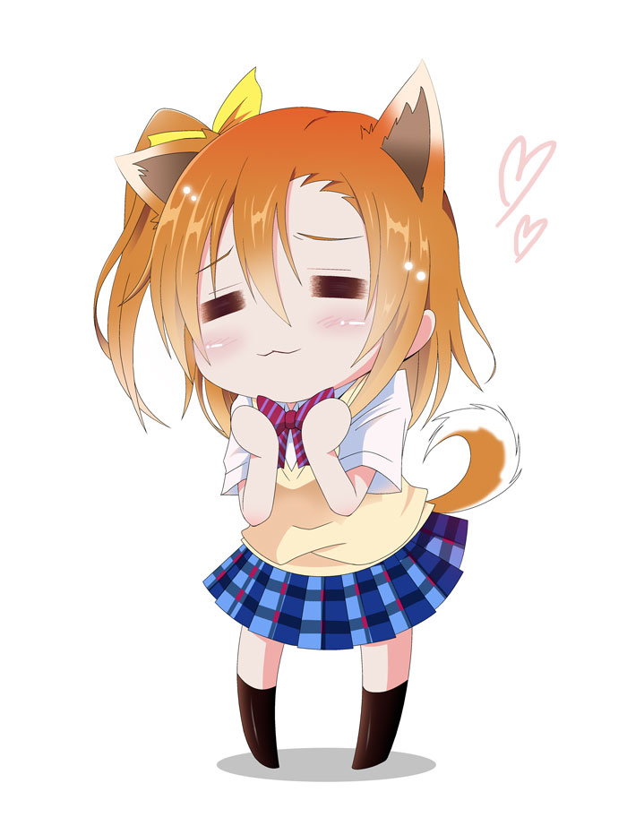 kosaka honoka (love live! and 1 more) drawn by shiira_(kouhei)