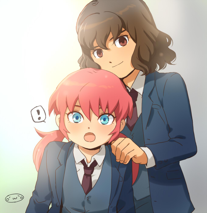 kirino ranmaru and shindou takuto (inazuma eleven and 1 more) drawn by mizuhara_aki