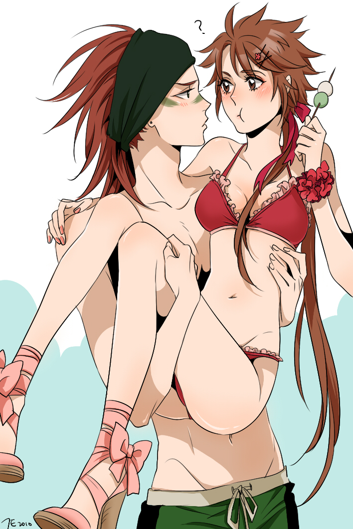 sanada yukimura and sarutobi sasuke (sengoku basara) drawn by temari114
