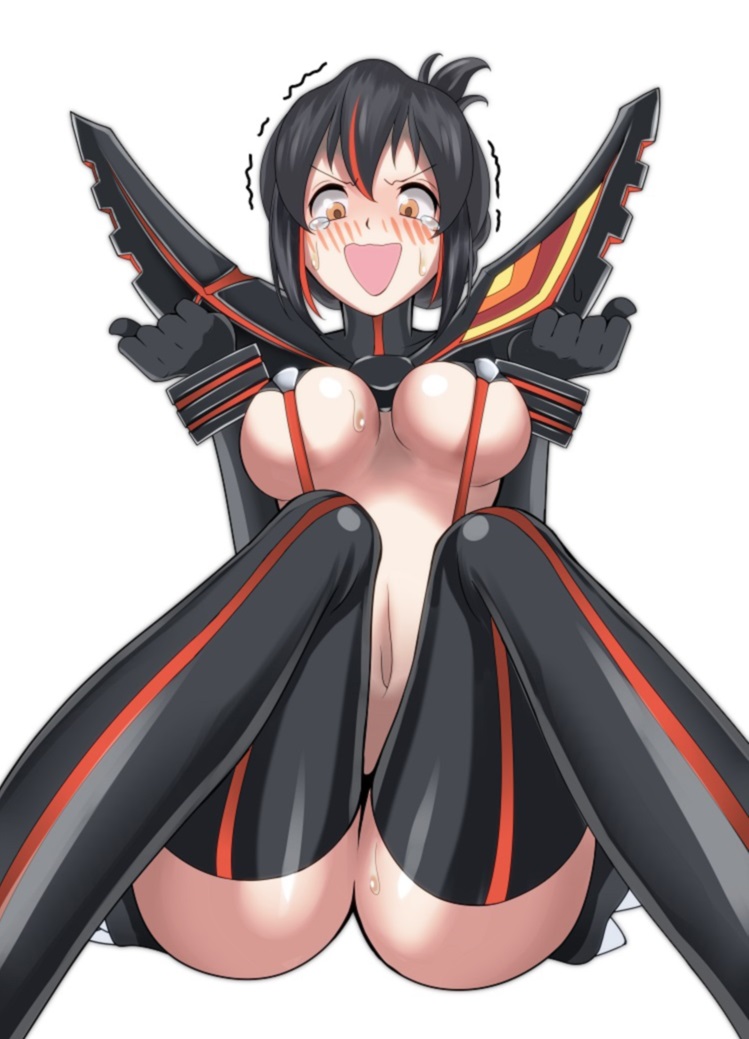 matoi ryuuko, senketsu, and miyamizu mitsuha (kill la kill and 1 more) drawn by shoukin500