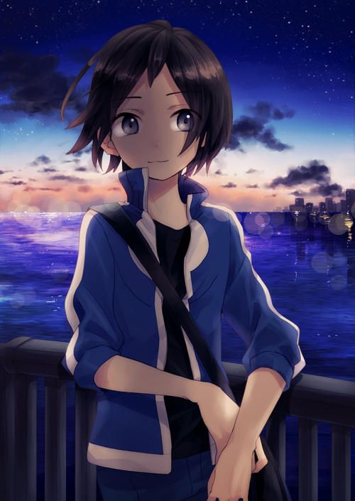 calem (pokemon and 1 more) drawn by niimura_(csnel)