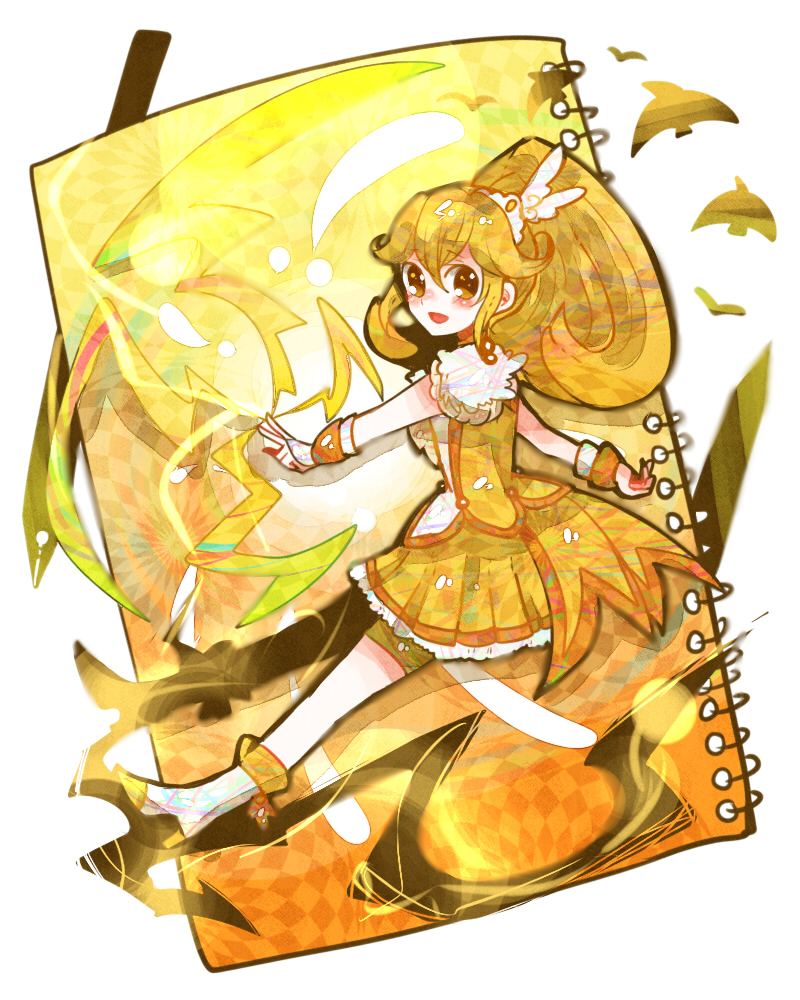 kise yayoi and cure peace (precure and 1 more) drawn by itomugi-kun