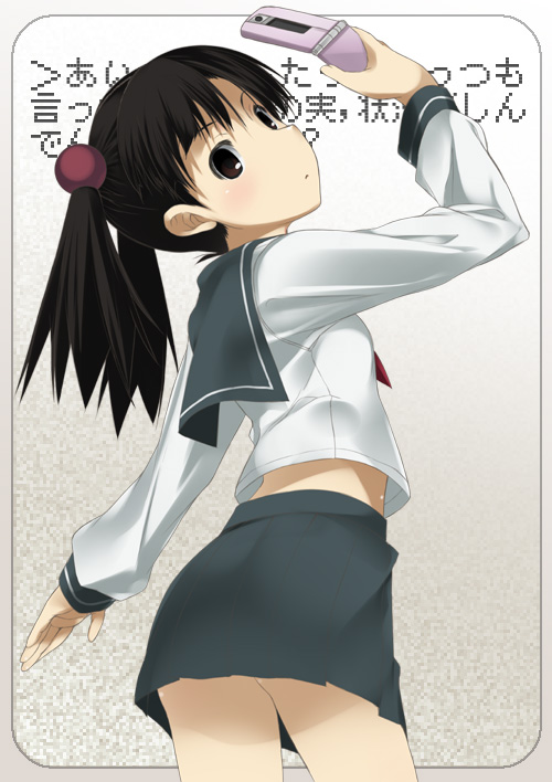 otonashi meru (sayonara zetsubou sensei) drawn by mizuki_makoto