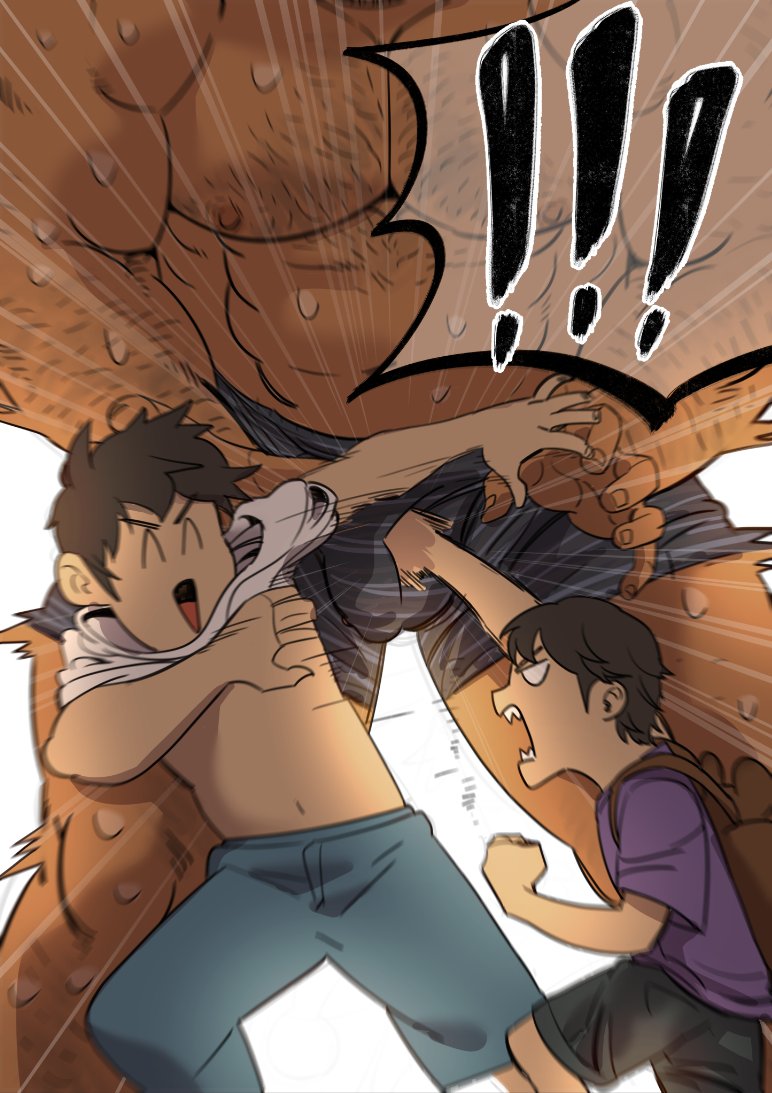 han byeong-doo (original and 1 more) drawn by unspoken_(firebreath110)