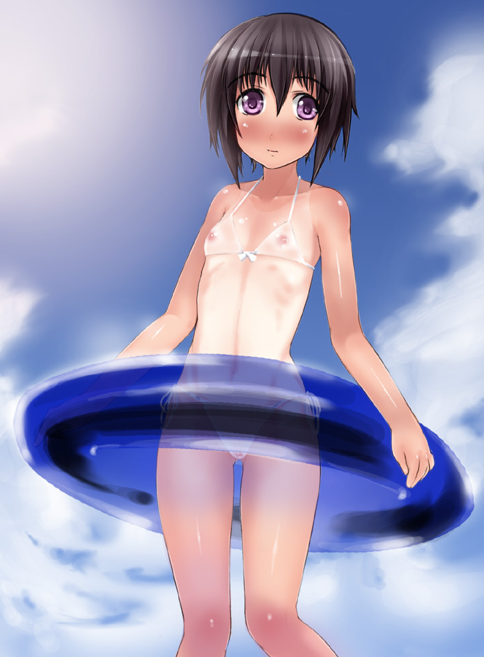 kawazoe tamaki (bamboo blade) drawn by abubu
