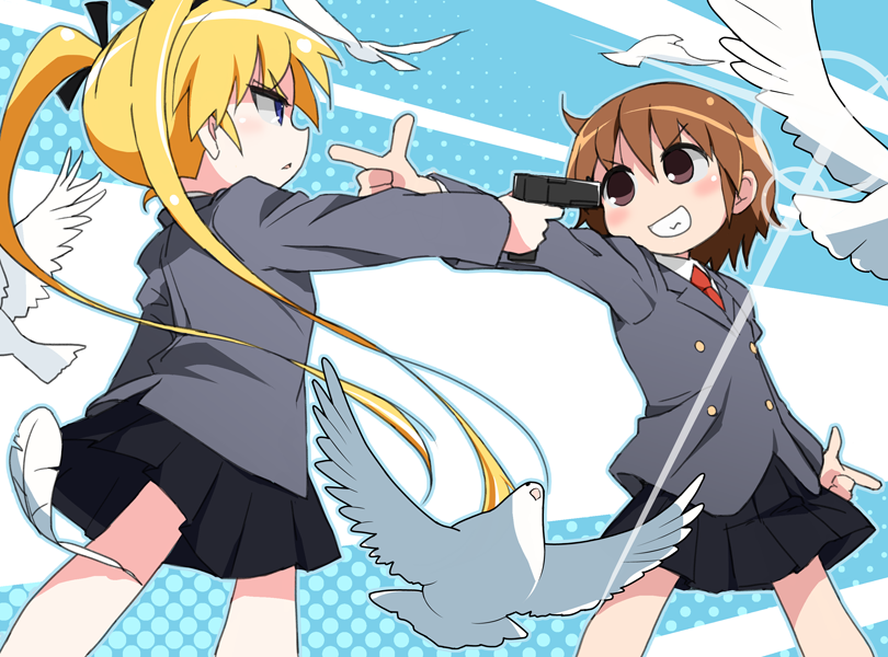 sonya and oribe yasuna (kill me baby) drawn by mirakichi