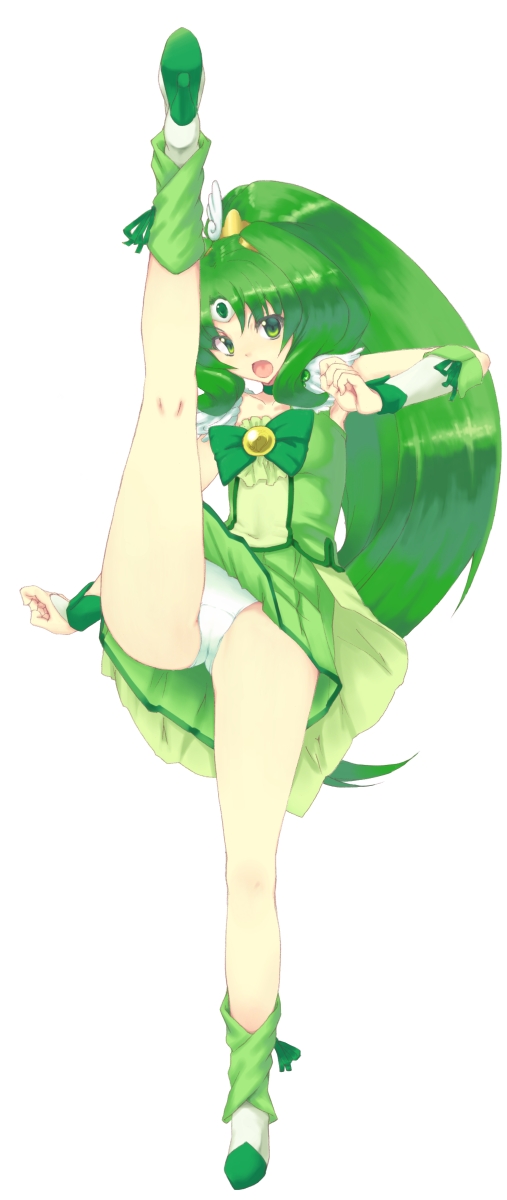 midorikawa nao and cure march (precure and 1 more) drawn by nakadori_(movgnsk)