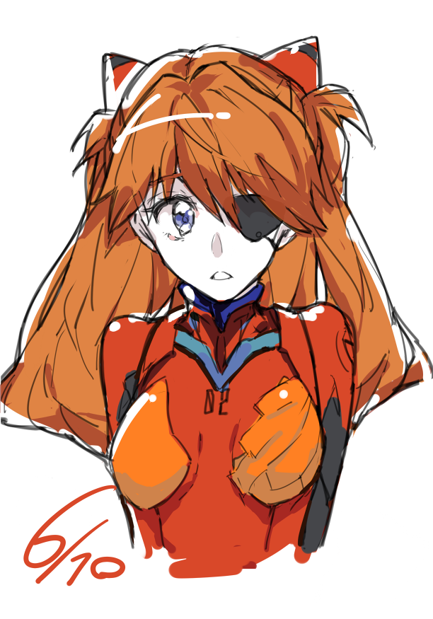 souryuu asuka langley (neon genesis evangelion and 2 more) drawn by usu