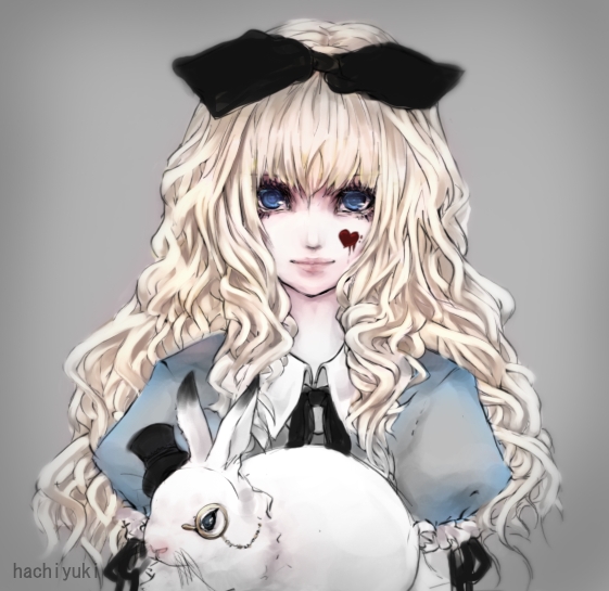 alice (alice's adventures in wonderland) drawn by hachiyuki