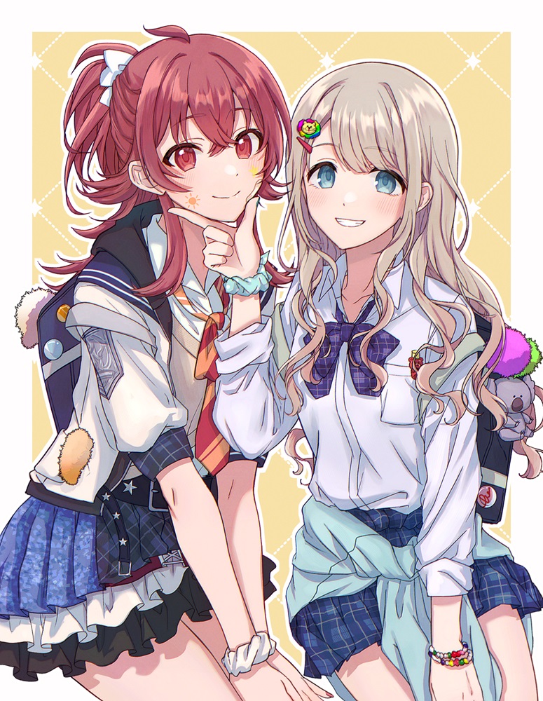 serizawa asahi and komiya kaho (idolmaster and 1 more) drawn by otakunocamp