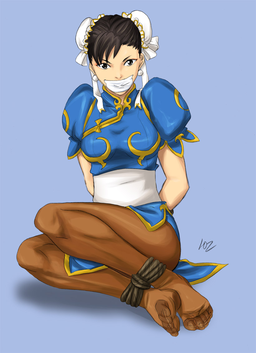 chun-li (street fighter) drawn by lost_one_zero