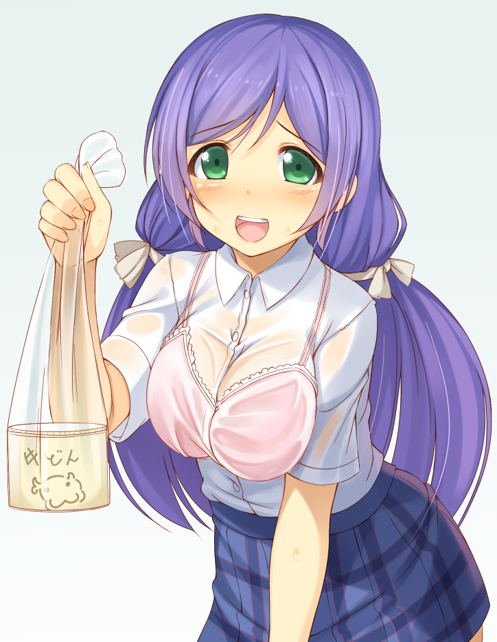 tojo nozomi (love live! and 1 more) drawn by kageira
