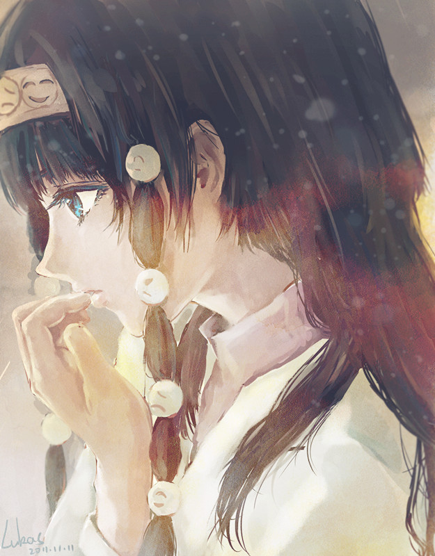 alluka zoldyck (hunter x hunter) drawn by lukas_(hikari1900)