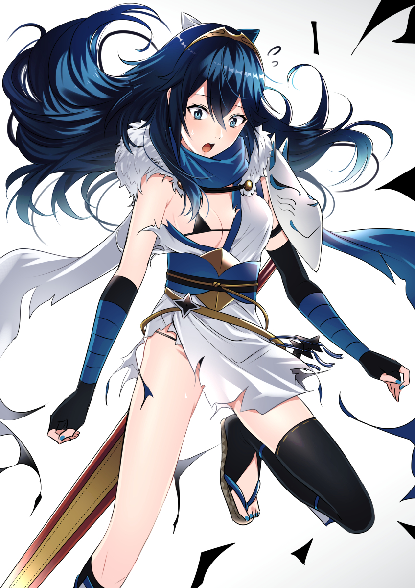 lucina and hana (fire emblem and 2 more) drawn by ameno_(a_meno0)