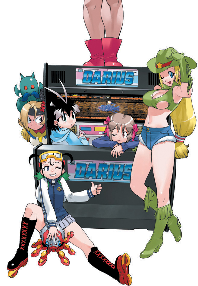 sakuragasaki fubuki, silver hawk, mr.mystery, king fossil, melody honey, and 2 more (keroro gunsou and 3 more) drawn by yoshizaki_mine