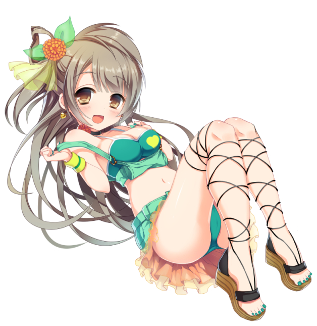 minami kotori (love live! and 1 more) drawn by amamine