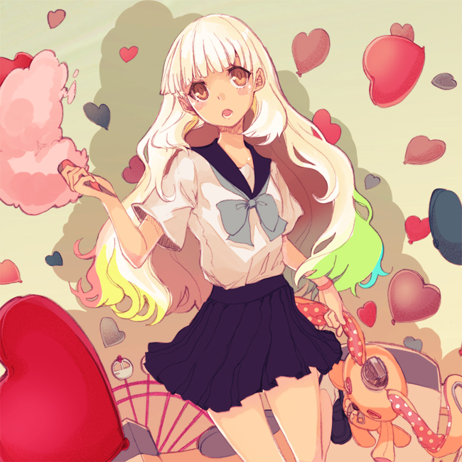 mayu and usano mimi (vocaloid) drawn by ochakai_shin'ya