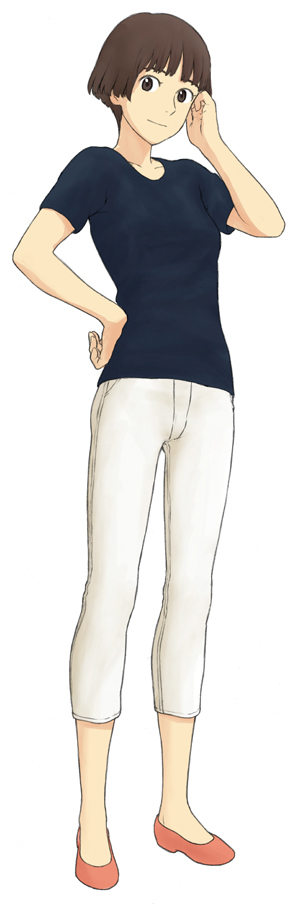 lisa (gake no ue no ponyo) drawn by jas_(littlecrime)
