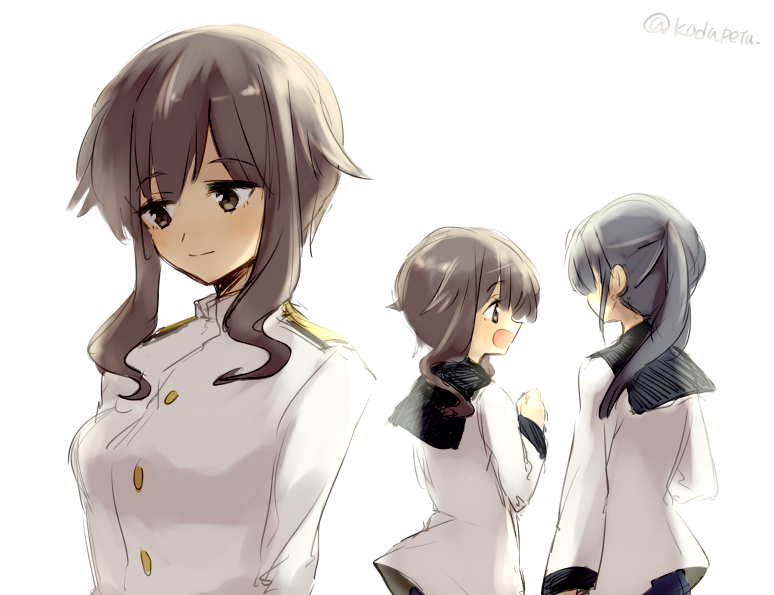 sakamoto mio and takei junko (world witches series and 2 more) drawn by kodamari