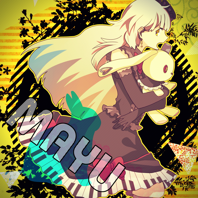 mayu and usano mimi (vocaloid) drawn by momoiro_oji