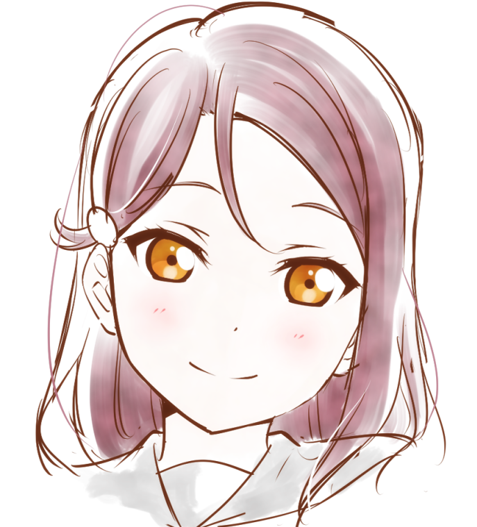 sakurauchi riko (love live! and 1 more) drawn by anibache