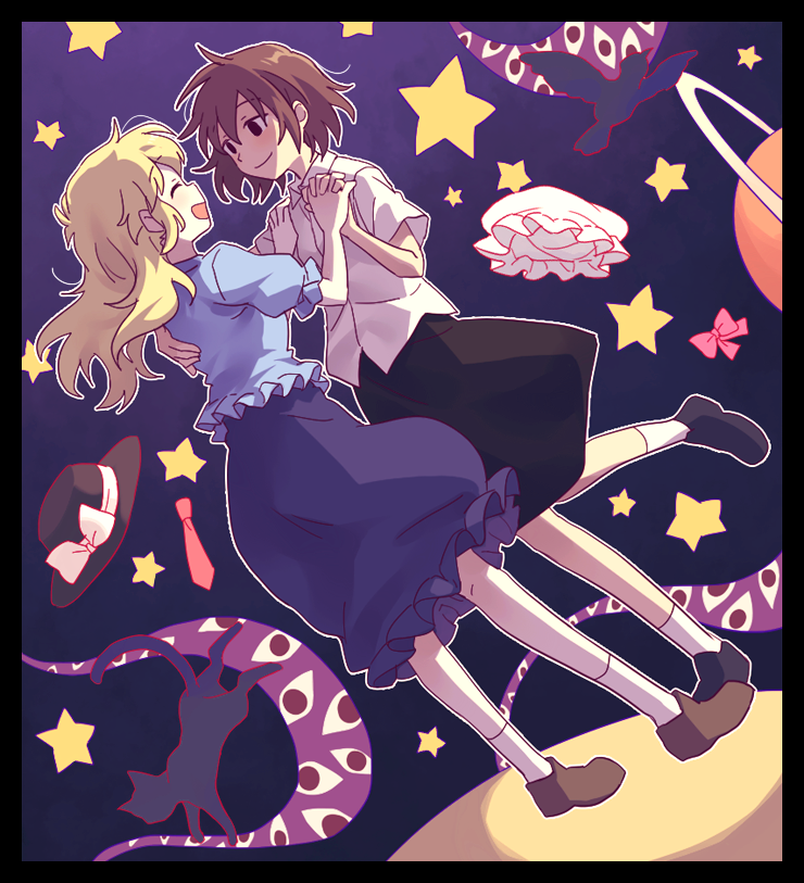 usami renko and maribel hearn (touhou and 1 more) drawn by re_ghotion