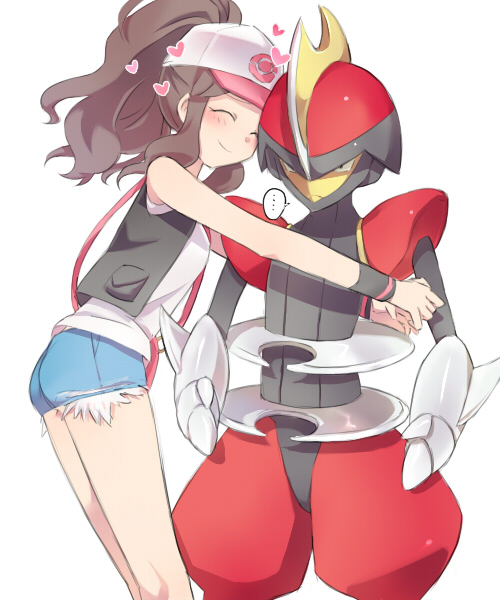hilda and bisharp (pokemon and 1 more) drawn by ayamoto