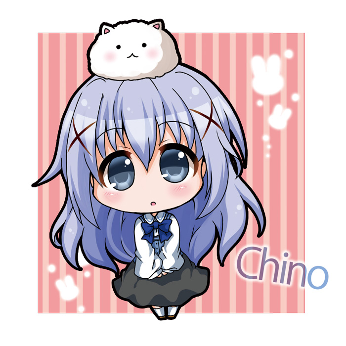 kafuu chino and tippy (gochuumon wa usagi desu ka?) drawn by noai_nioshi