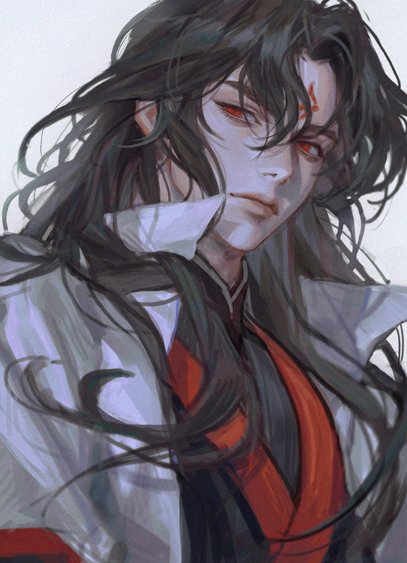 luo binghe (renzha fanpai zijiu xitong) drawn by zero_q_0q