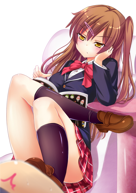 nibutani shinka (chuunibyou demo koi ga shitai!) drawn by milkshakework