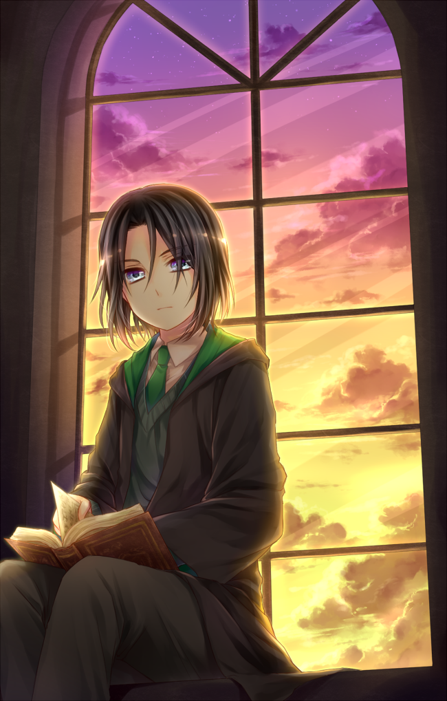severus snape (wizarding world and 1 more) drawn by yuuna_minato