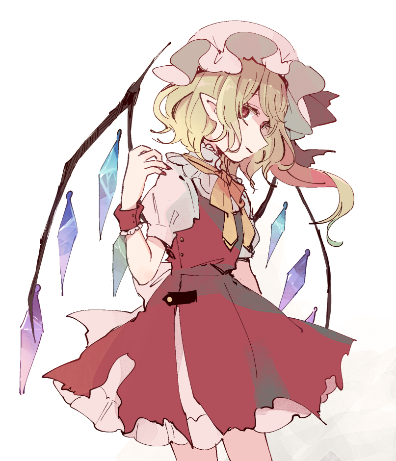 flandre scarlet (touhou) drawn by mozukuzu_(manukedori)